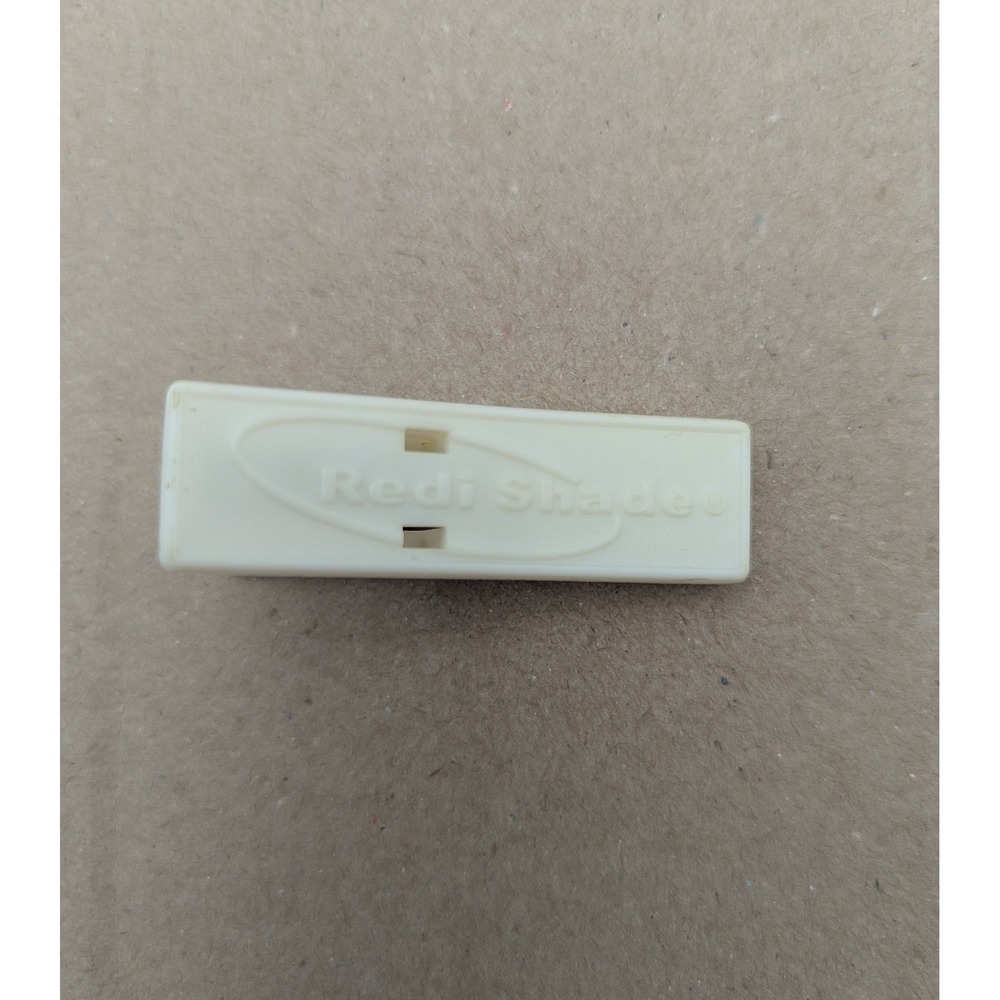 Redi Shade Replacement Clip for Pleated Window Blinds Off-White Plastic 2 Inch